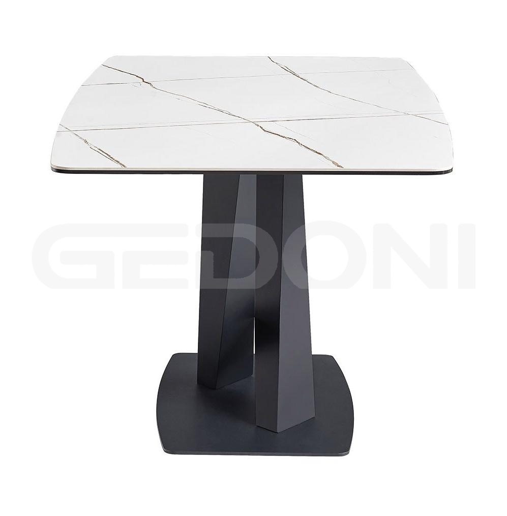 Стол обеденный,столешница белая керамика (180см) _2