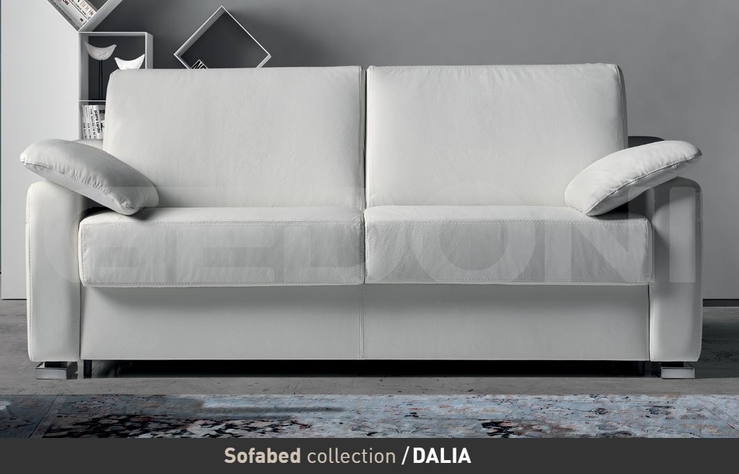 Кожаный диван Dalia со спальным местом_0