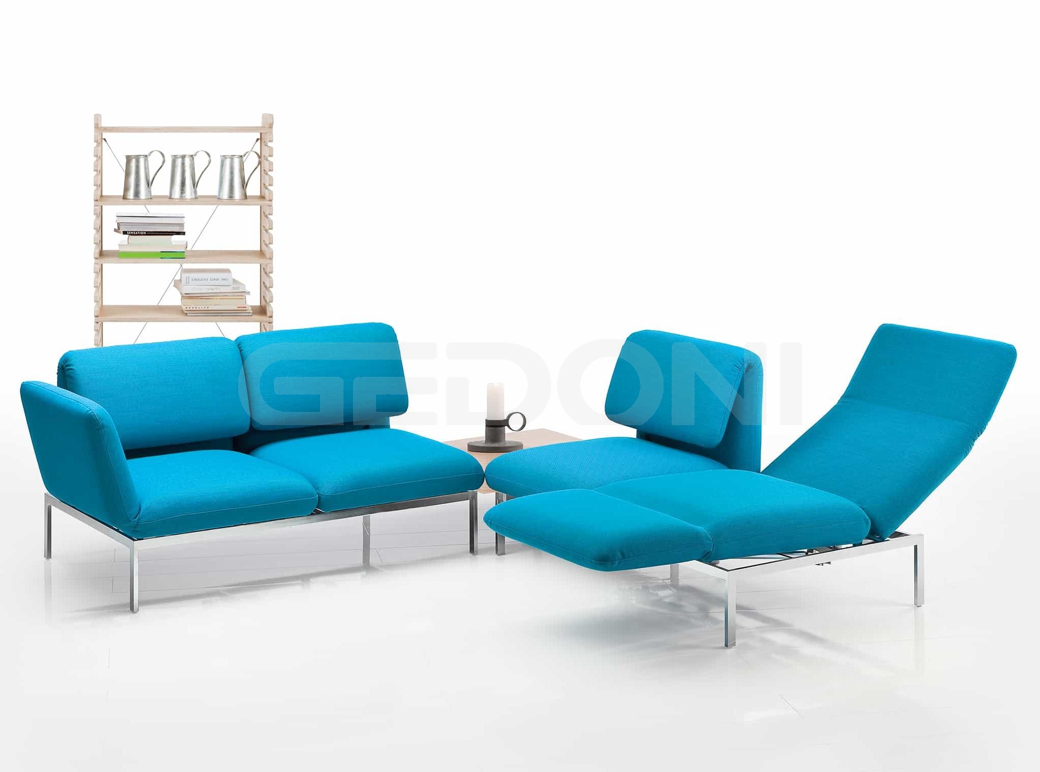 Бирюзовый и чёрный угловой диван со столиком Roro-ecksofas-smal_0