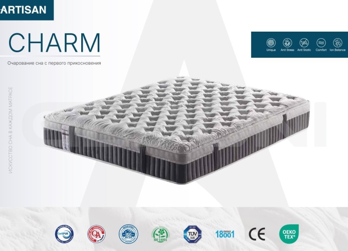 Ортопедический пружинный матрас CHARM_0