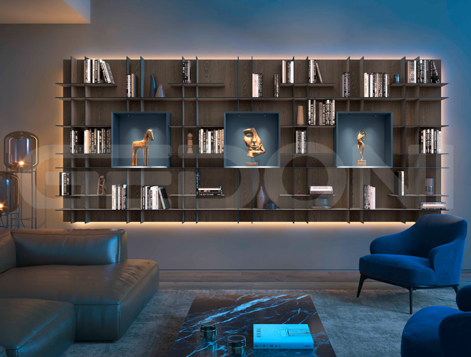 Система книжных стеллажей Movida_1