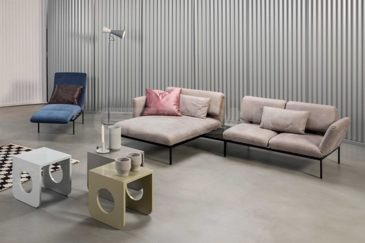 Бирюзовый и чёрный угловой диван со столиком Roro-ecksofas-smal_1