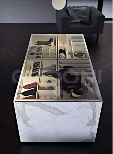 Опаловая гардеробная комната Opale walk-in closet BAMAX_4