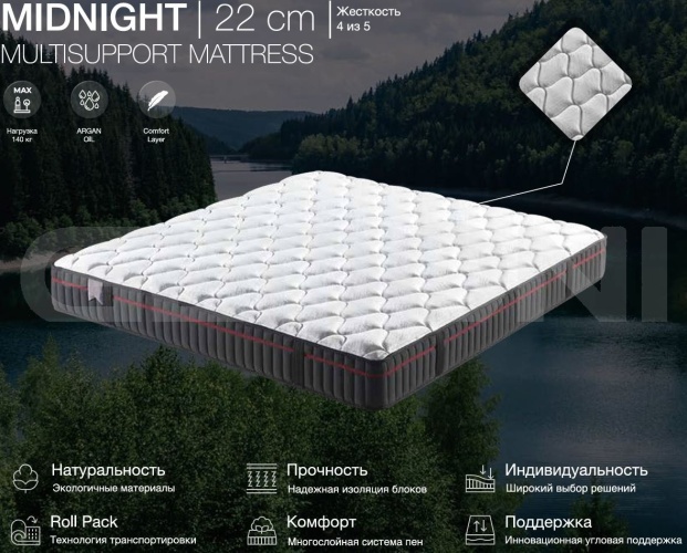 Ортопедический беспружинный матрас MIDNIGHT_0