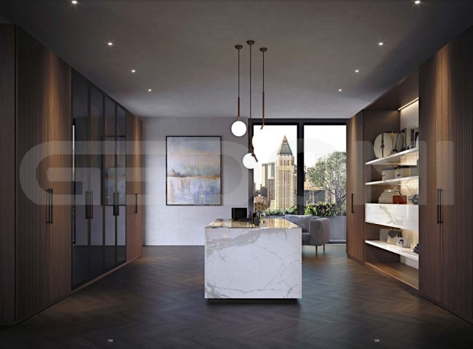 Опаловая гардеробная комната Opale walk-in closet BAMAX_0